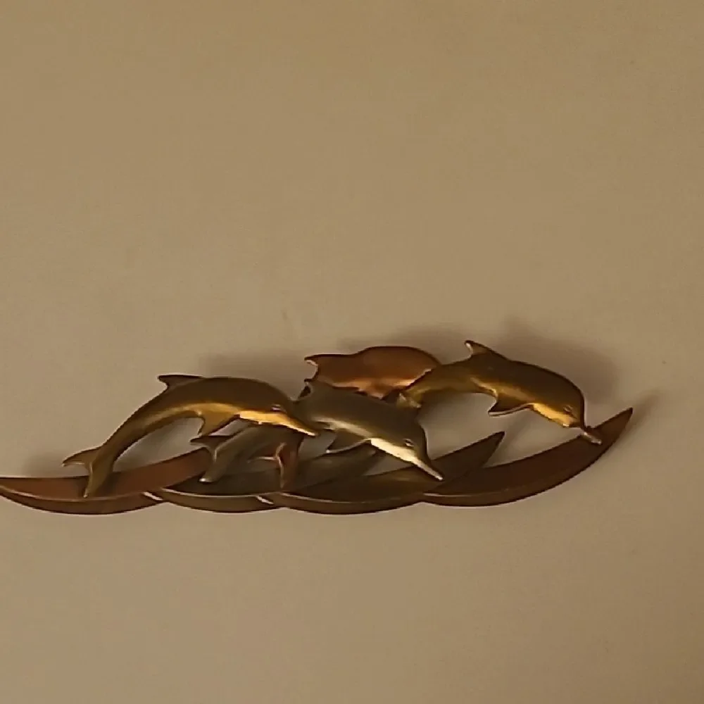Elegant Dolphin Pin